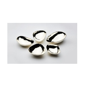 Support en métal aluminium en forme de fleur de luxe moderne avec bols de service de taille personnalisée pour les fêtes et l'affichage de fruits sur la table à la maison - Product Image 6