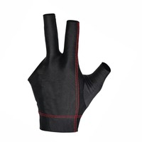 Vente directe d'usine, prix de gros, bonne qualité, gants de billard snooker à trois doigts, antidérapants, extensibles, unisexes, sport