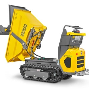 Gasoline Powered Wacker Neuson DT05e Mini Crawler Loader with High Load Moment for Sale - Product Image 1