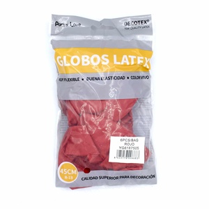 Palloncini in lattice Party Love 45 cm rossi R18 per decorazioni - Product Image 1