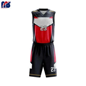Uniforme de basket-ball pour hommes de haute qualité 100% polyester léger nouveau design vêtements de basket-ball d'entraînement en gros sur mesure - Product Image 5