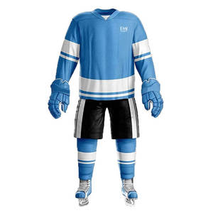 Short de hockey sur glace respirant de haute qualité couleur personnalisée nouveau style uniforme - Product Image 1