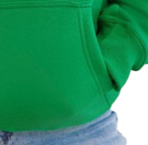 Sweats à capuche d'hiver pour fraternités et sororités, vert et rose, respirants, grande taille avec cordon de serrage, chauds et confortables - Product Image 5