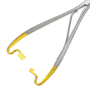 Instrument d'orthodontie dentaire de haute qualité de porte-aiguilles pince Mathieu TC Instruments chirurgicaux 20cm/8" - Product Image 3