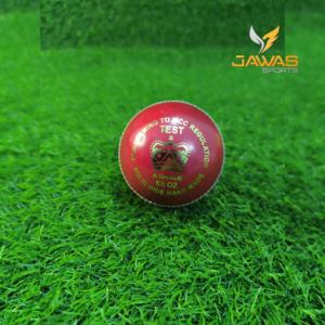 Ballon de cricket en cuir rouge cousu à la main pour match et entraînement - Product Image 6