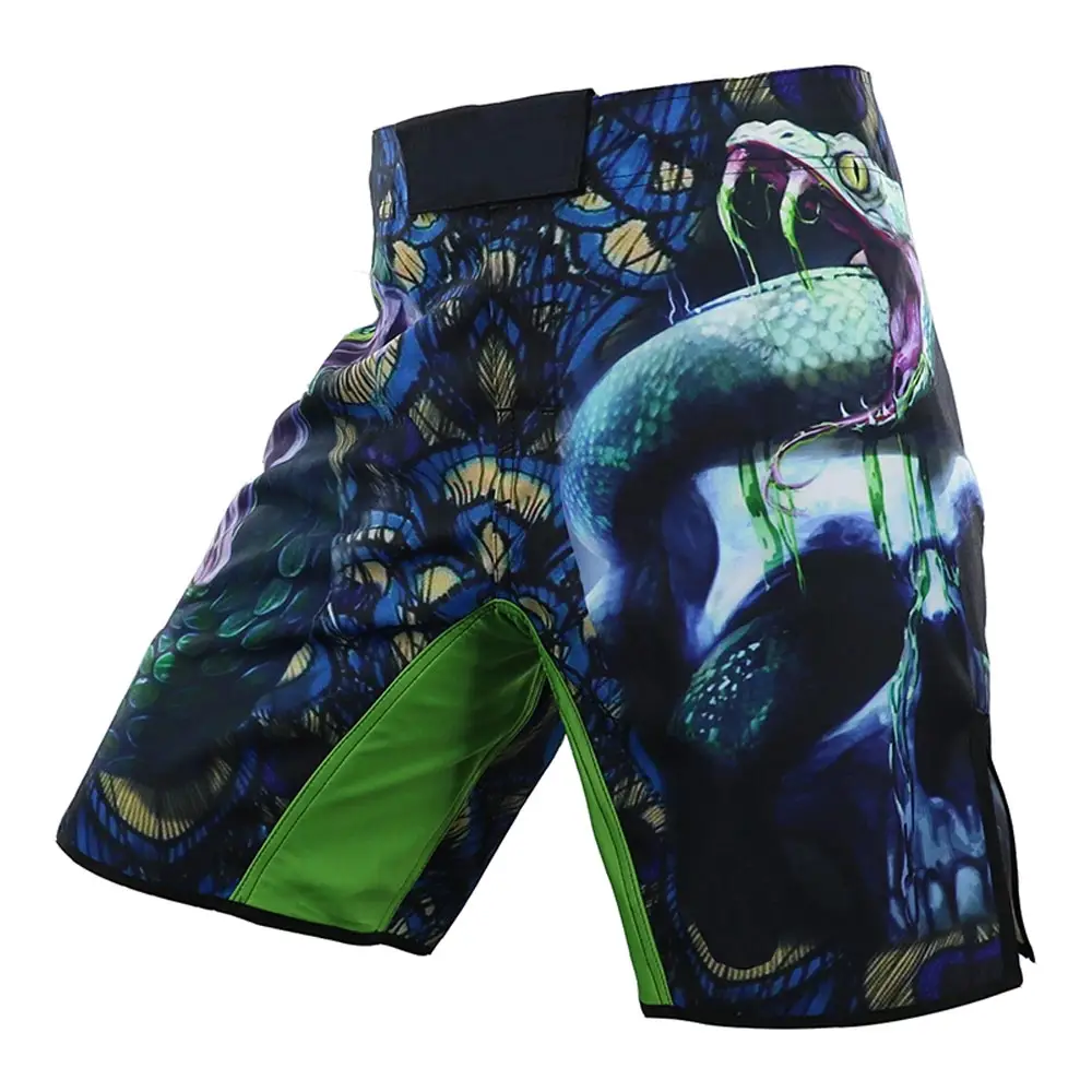 Make Your Own Wholesale Price Custom Breathable MMA Shorts Sublimation BJJ Fight Muay Thai MMA Shorts / New for Men Women Unisex