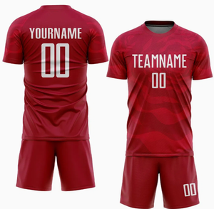 เสื้อฟุตบอลขายส่งแบบยูนิเซ็กซ์ โพลีเอสเตอร์ 100% คอวี แขนสั้น น้ำหนักเบา แห้งเร็ว ผู้ผลิตชุดฟุตบอล - Product Image 3