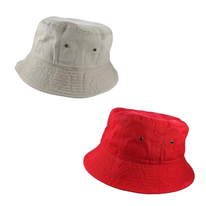 หมวกแก๊ปทรงถังแบบออริจินอลหมวกทรงบัคเก็ตปักลายสำหรับทุกเพศแนววินเทจ - Product Image 1