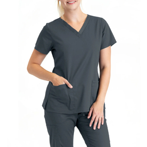 Uniforme d'hôpital personnalisé combinaison d'allaitement combinaison vêtements de travail infirmière médicale femmes une pièce taille plus ensembles d'uniformes de gommage - Product Image 1