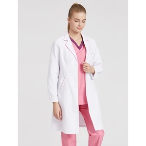 Personalizado Hospital Scrub enfermera manga larga Doctor Lab Coats Unisex hombres al por mayor nuevo diseño hombres médico laboratorio Bata - Product Image 3