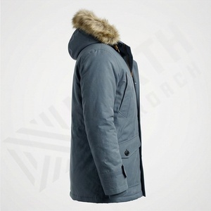 Custom High Quality <b>Mens</b> Winter Parka Jacket New Fashion Warm Reversible Feature Plus Size Options Wholesale <b>Thermal</b> Snow Outer - Product Image 3