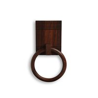 Modern Design 2-Inch Wooden Rings (50mm) Natural Wood Smooth Unfinished Circles Painted Pendant 2 X 0.4-Inch Size for Hotels