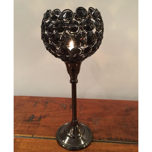 Bougeoir en verre cristal fleur de lotus bougeoir photophore pour table de mariage à manger et fête - Product Image 5