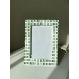 กรอบรูปโมเสคสุดคุ้ม ปี 2026 รูปทรงสี่เหลี่ยมผืนผ้า ดีไซน์ไม่ซ้ำใคร ทำด้วยมือ พร้อมจำหน่าย - Product Image 1