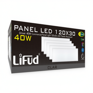 Panneau lumineux commercial LIFUD Driver 40W, panneaux LED encastrés 120x30 - Product Image 2