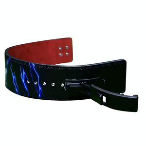 เข็มขัดหนังอนิเมะสำหรับยกน้ำหนักเข็มขัดออกกำลังกายแบบสควอทส์เข็มขัดสำหรับฝึกแบบยกกระชับเข็มขัดรัดพยุงหลังแบบหัวเข็มขัด - Product Image 6