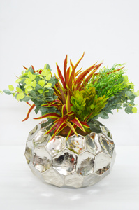 Premium Quality Material Handmade Fancy Look Flower <b>Vase</b> Metal Nickel Plated Low Price Premium Home /Wedding <b>Decoration</b> <b>Vases</b> - Product Image 3