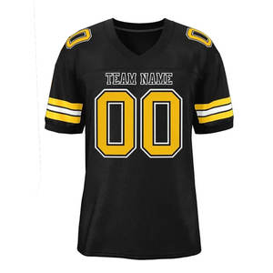 Maillot Streetwear Personnalisé Maillot Brodé par Sublimation Maillot de Sport Boxy Rugby Concevez Personnaliser Votre Propre Maillot de Football Américain - Product Image 6