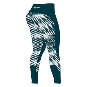 Legging taille haute léger à séchage rapide respirant et à compression pour femmes, imprimé à l'épreuve des squats, impression par sublimation personnalisée pour - Product Image 3