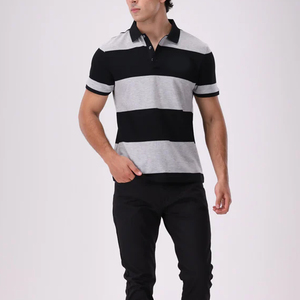 Solid Color Cotton Men's POLO Shirt Wholesale Custom Embroidery logo Unisex Polo t Shirt Private Label Printed <b>Plain</b> Polo <b>Tshirt</b> - Product Image 6