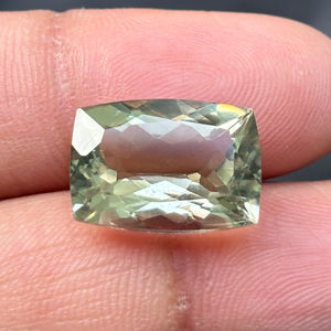 Cojín Octo facetado de amatista verde directo del fabricante de la India, piedra preciosa suelta pulida, amatista verde Natural para la fabricación de joyas - Product Image 2