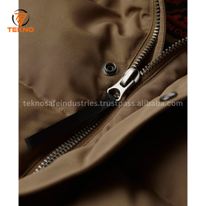 แจ็กเก็ตขนเป็ดเสื้อโค้ทขนเป็ดใส่สบายสำหรับผู้ชายแจ็กเก็ตปักเป้าแบบกำหนดเอง - Product Image 5