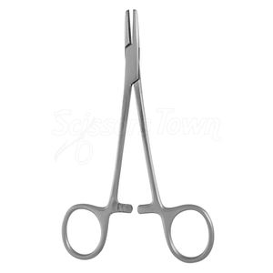 Portaagujas marrón de 5 pulgadas dentado de acero inoxidable quirúrgico Médico Dental suministro de fabricante de instrumentos - Product Image 1