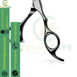 New Design 5.5" Professional Hair Cutting & Thinning <b>Barber</b> Scissors <b>Set</b> Available in All Designs and Styles - Product Image 5