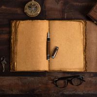 Journal en cuir vintage à couverture rigide avec reliure thermique, mini cadenas et clé, en cuir véritable pour écrire des journaux de voyage - Cadeau