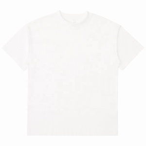 เสื้อยืดคอกลม250GSM ไซส์ใหญ่พิเศษน้ำหนักมากเสื้อยืดผ้าฝ้าย100% สำหรับผู้ชาย - Product Image 1