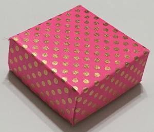 กล่องไม้สี่เหลี่ยมลายพิมพ์พร้อมซับในนุ่มกล่องของขวัญของที่ระลึกงานแต่งงานกล่องเครื่องประดับขนาด10x10x5ซม. - Product Image 5