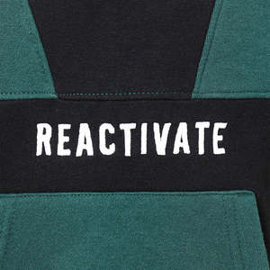 เสื้อสวมหัวมีฮู้ดแบบมีซิปผ้าคอตตอนออร์แกนิกปักลายสำหรับเด็กผู้ชายทรงหลวมออกแบบได้ตามต้องการ - Product Image 5