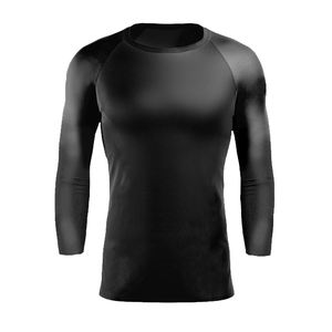 2025 personnalisé conçu MMA Rashguard Compression chemise à manches longues ou courtes Fitness Jiu Jitsu BJJ sublimé Protection UV - Product Image 5