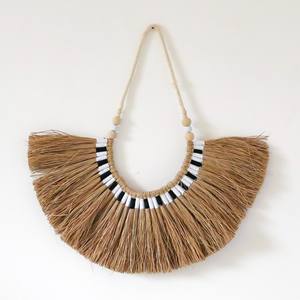 งานศิลปะจากหญ้าทะเลสำหรับตกแต่งผนัง คุณภาพสูงสุด งานแขวนผนังจากเส้นใยหญ้าทะเล ดีไซน์หรูหรา สำหรับตกแต่งบ้าน - Product Image 5