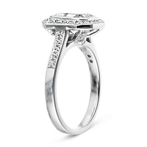 แหวนสไตล์ฮิปฮอปสุดหรูแหวนแบบเต็ม10มม. สำหรับผู้ชาย925สเตอลิงสีเงินสีขาวทองขาวเครื่องประดับสำหรับงานแต่ง - Product Image 4