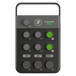 มิกเซอร์เสียงสด M-Caster สีดำ มินิแจ็ค 3.5 มม. อินพุต USB เอาต์พุต คอนโทรลเลอร์ดีเจ - Product Image 1