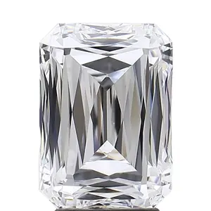 Loose Lab Grown Diamond Radiant Cut 4.01 Carat CVD Fancy Shape IGI Certificate VS1 Clarity Man Made HPHT Diamonds