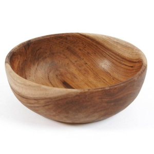 Vajilla más vendida, ensaladera, cuenco de madera con forma de corazón antiguo para el hogar, utensilios de cocina para Hotel, cuenco para servir ensaladas a buen precio - Product Image 4