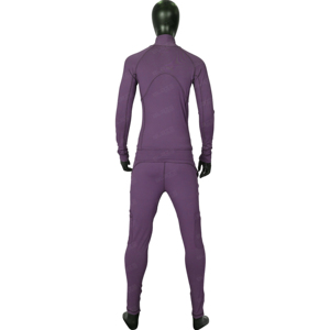Ensemble personnalisé de rashguard à manches longues et de collants, uniformes d'infirmière, blouses d'hôpital à col montant, tissu sergé polyester/coton, confort optimal - Product Image 3