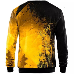 Gran oferta, sudadera personalizada para hombre, cuello redondo informal con forro polar de buena calidad, suministro ODM, sudaderas básicas con impresión personalizada - Product Image 2