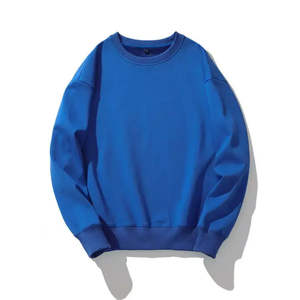 Sweat-shirts pour hommes respirants de haute qualité 100% coton, imprimés en relief personnalisés, col rond oversize, saison automne/printemps/hiver, standard - Product Image 3