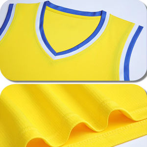 Conjunto de uniforme de baloncesto personalizado OEM de alta calidad suave transpirable ropa de baloncesto ligero jersey de baloncesto conjunto de sublimación - Product Image 2