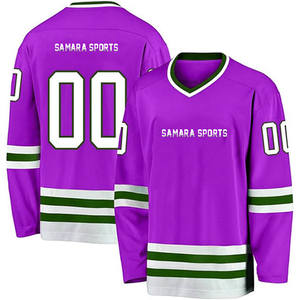 Nuevo diseño Uniforme de hockey Hockey Recién llegado Nivel internacional Campo de hielo Hockey Jerseys de hielo Sublimación personalizada - Product Image 4