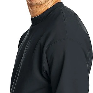 Custom Casual O-cuello al por mayor sudaderas de algodón orgánico transpirable camisas de los hombres de alta calidad de secado rápido sudadera de los hombres - Product Image 2