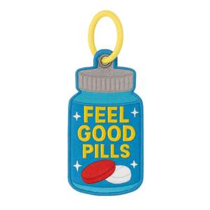 Porte-clés brodé OEM Porte-clés brodé de dessin animé mignon - Product Image 6