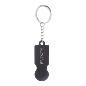 Porte-clés et mousquetons promotionnels écologiques ShineCart, gadgets pour porte-clés - Product Image 1
