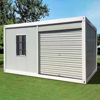 JZA 20 pieds 40 pieds paquet plat Portable modulaire préfabriqué petite maison bureau mobile détachable conteneur maison
