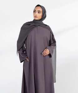 Abaya de Seda de Leche Turca, Paquistaní, Saudí, Khimar, Túnica Larga de Una Pieza, Abaya de Oración, Jilbab, Nikab, Vestido Musulmán para Mujer - Product Image 5
