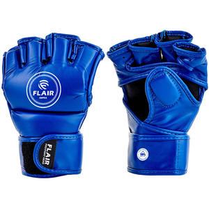 Gants de MMA professionnels unisexes en cuir PU à demi-doigts, grande taille, imperméables, extensibles, pour l'entraînement, avec impression couleur personnalisée, directement de l'usine - Product Image 6