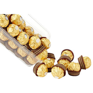 Alta calidad Ferrero Rocherr Chocolate a granel al por mayor Cajas de Regalo De Lujo perfecto para regalar OEM Etiqueta Privada disponible - Product Image 1